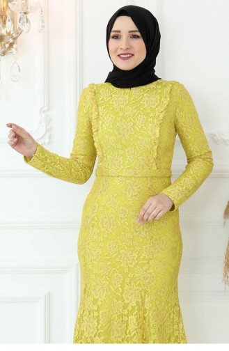 Robe De Soirée Belinay Jaune 2798