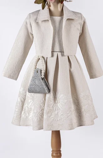 Robe Enfant Beige 2435BLRST-03