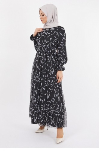 Naturfarbe Hijab Kleider 14247