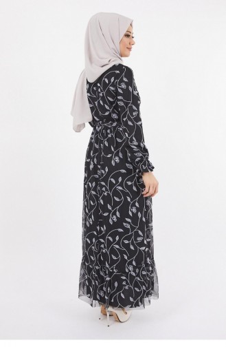 Naturfarbe Hijab Kleider 14247