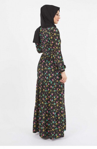 Grün Hijab Kleider 14310