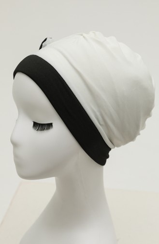 Naturfarbe Praktischer Turban 9029-11