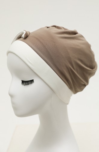 Dunkel-Nerz Praktischer Turban 9029-17