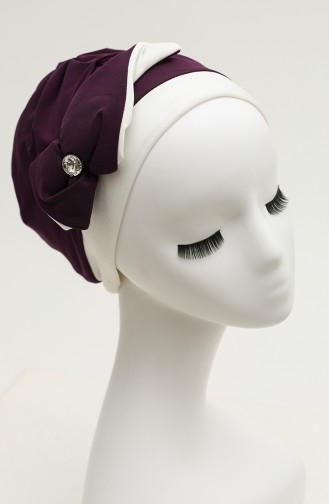 Turban Pret-a-Porter Pourpre 9029-19