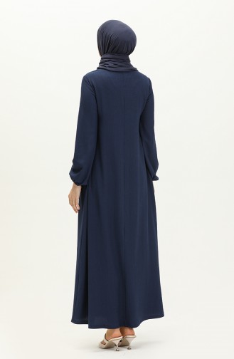 Roba Wikkel-hijabjurk 11M07-02 Indigo 11M07-02