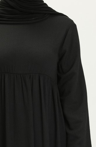 Schwarz Hijab Kleider 11m07-04