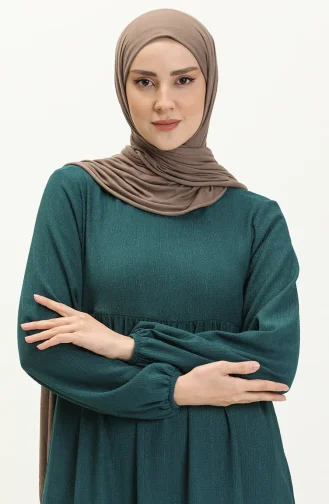 Petroleum Hijab Kleider 11m07-05