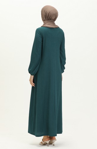 Petroleum Hijab Kleider 11m07-05
