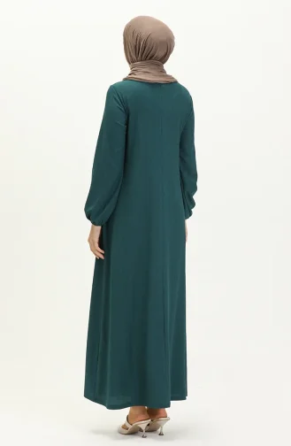 Petroleum Hijab Kleider 11m07-05