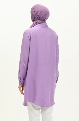 Embroidered Tunic 1006-04 Lilac 1006-04