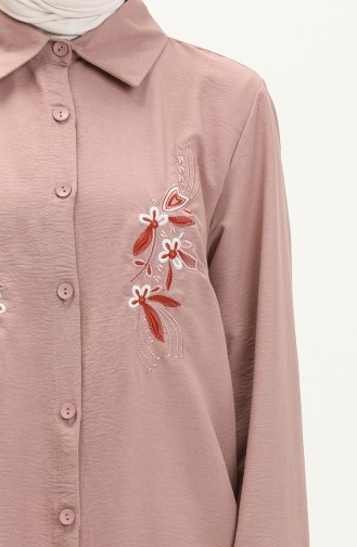 Embroidered Tunic 1006-05 Powder 1006-05