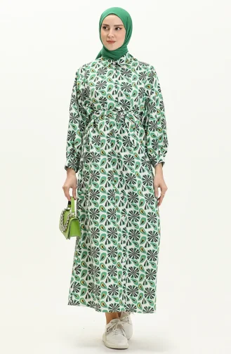 Tiered Chiffon Skirt 24Y8905-01 Green 24Y8905-01