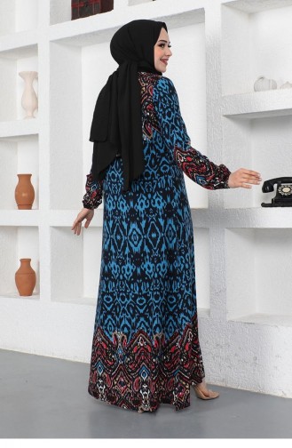Black Hijab Dress 0289SGS.SYH