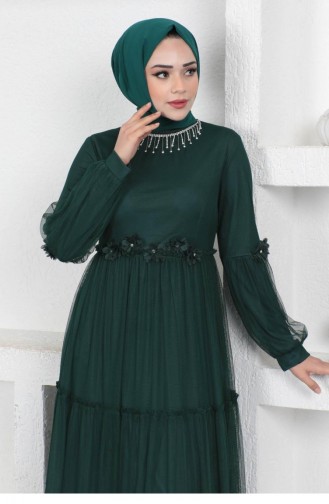Emerald İslamitische Avondjurk 14319