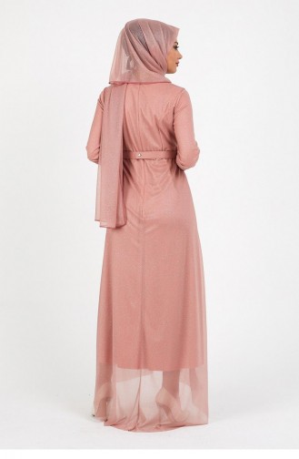 Puder Hijab-Abendkleider 14327