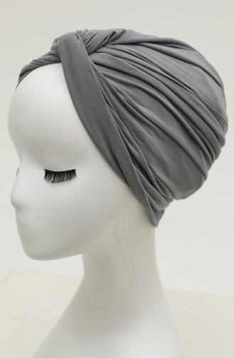 Bonnet a Noeud 0027-02 Gris Clair 0027-02