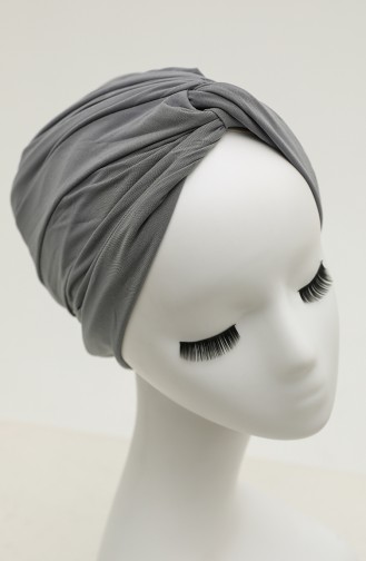 Bonnet a Noeud 0027-02 Gris Clair 0027-02