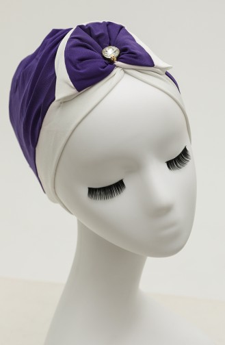 Flieder Praktischer Turban 9030-02