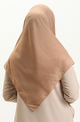 Plain Oversize Scarf BVL-11 Cinnamon Color 11