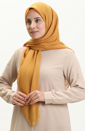 Plain Oversize Scarf BVL-12 Gold 12