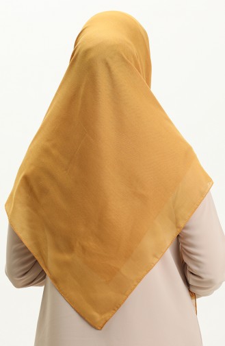 Plain Oversize Scarf BVL-12 Gold 12