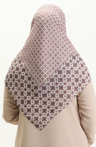 Printed Scarf LCV-06 Lilac Pink 06