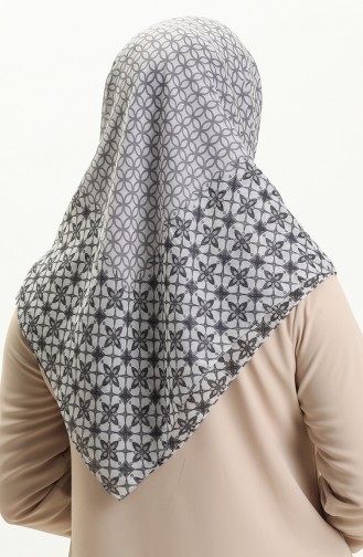 Printed Scarf LCV-11 Gray 11