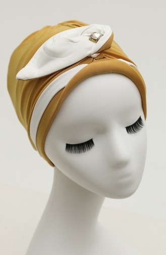 Mustard Ready to Wear Turban 9031-17