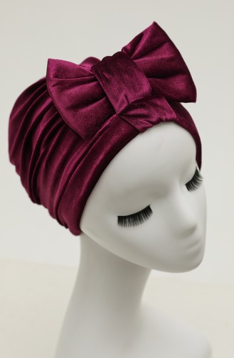 Velvet Bow Bone 0025-13 Purple 0025-13