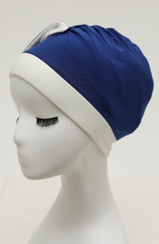 Saks-Blau Praktischer Turban 9029-12