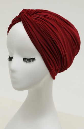 Bonnet a Noeud 0027-15 Cerise 0027-15