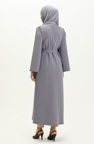 Anthracite Abaya 14136