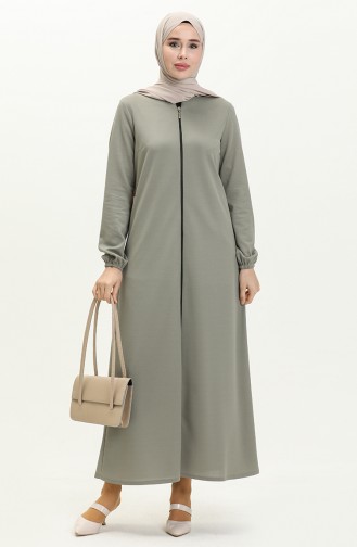 Abayas Vert noisette 1011-09