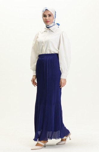 Pleated Skirt 3009-10 Saxe 3009-10