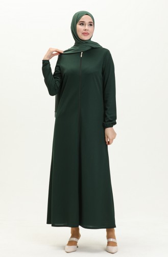 Smaragdgrün Abayas 1011-07