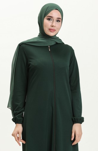 Emerald Green Abaya 1011-07