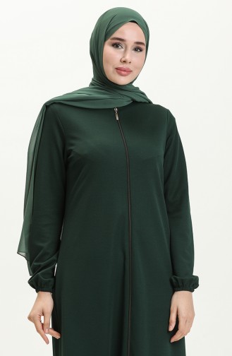 Smaragdgrün Abayas 1011-07