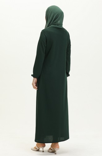 Emerald Green Abaya 1011-07