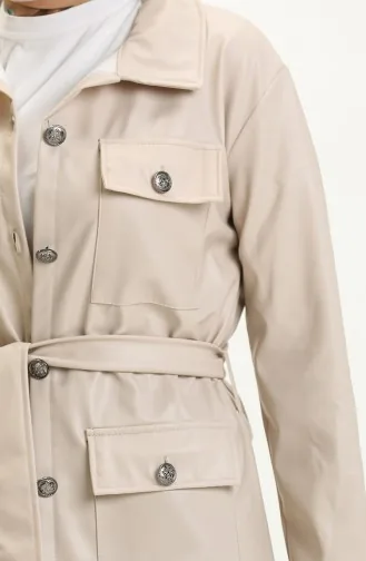 Beige Cape 6389