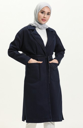 Dunkelblau Jacke 6607