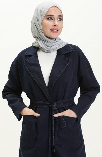 Dunkelblau Jacke 6607