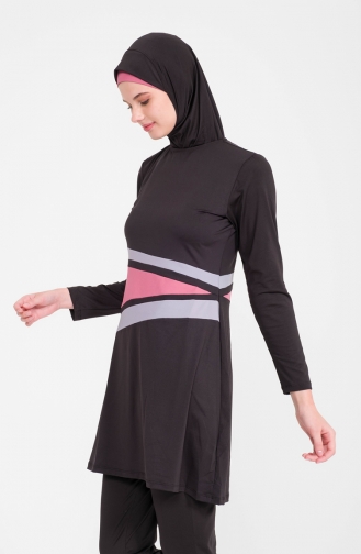 Black Modest Swimwear 20231-03