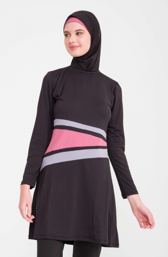 Black Modest Swimwear 20231-03