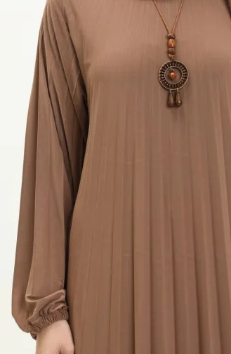 Tan Hijab Dress 2023-03