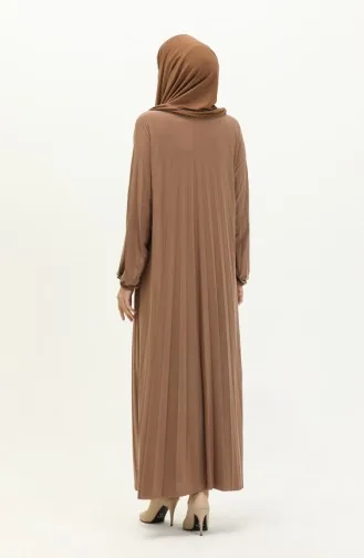 Tan Hijab Dress 2023-03