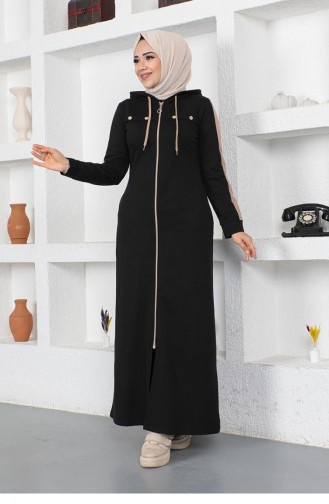 Abayas Noir 2043MG.SYH