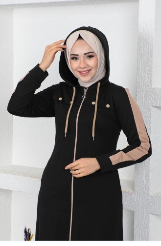 Black Abaya 2043MG.SYH