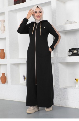 Black Abaya 2043MG.SYH