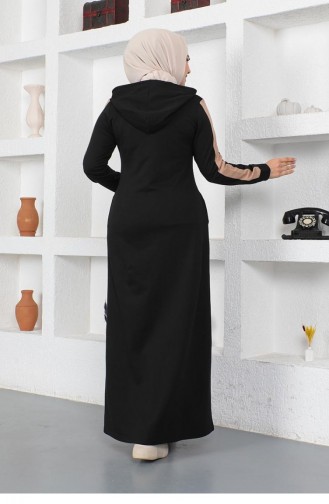 Abayas Noir 2043MG.SYH