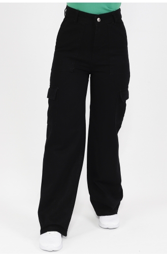 Pantalon Noir 1369-01